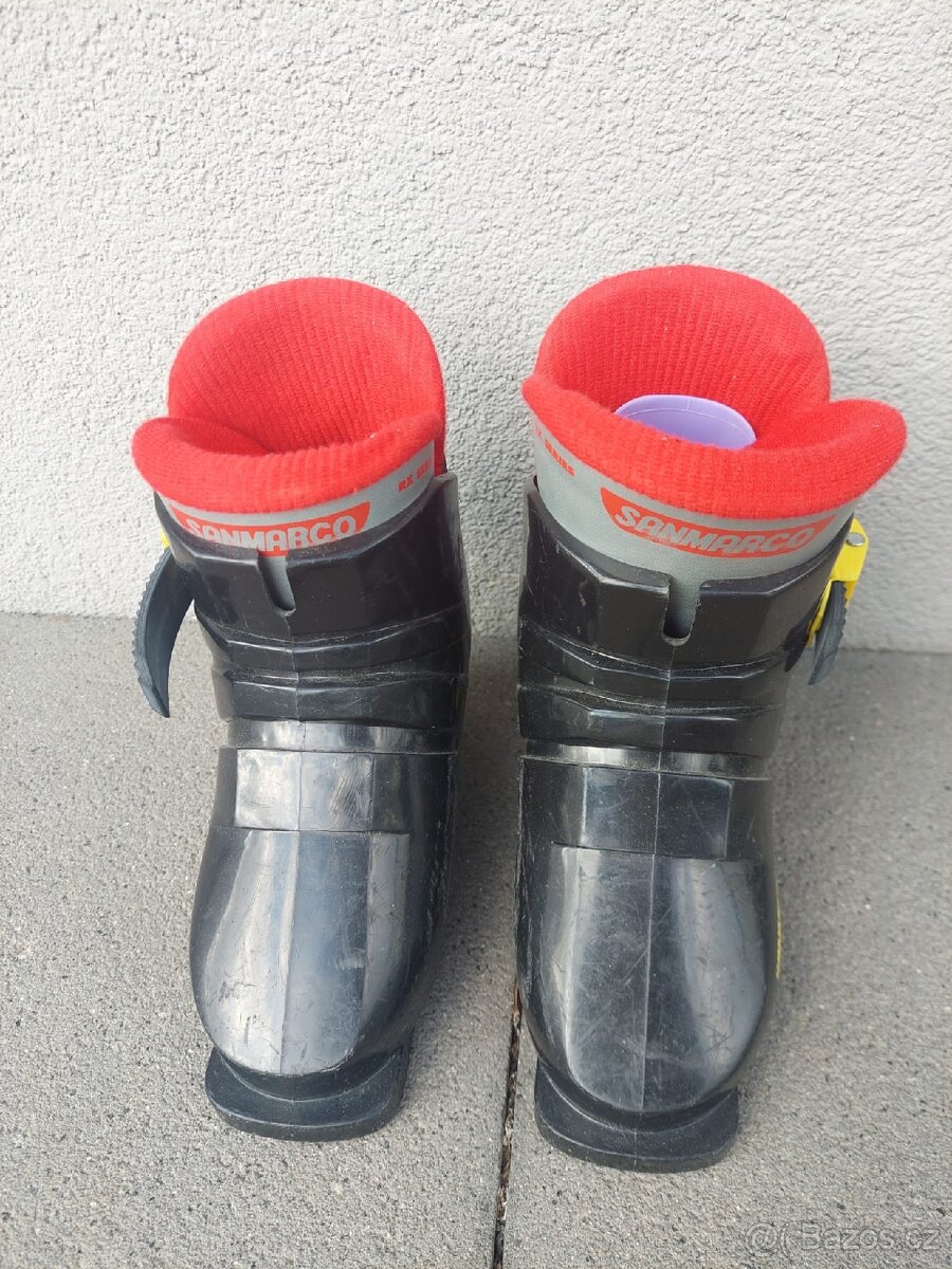 Dětské lyže FISCHER RACE, 70 cm + lyžáky + přilba - 6