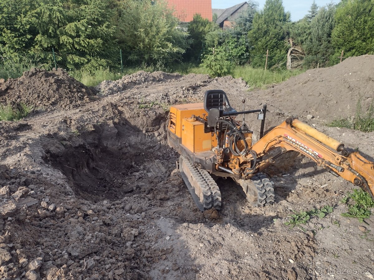 Yanmar 1200kg , japonský minibagr - 6