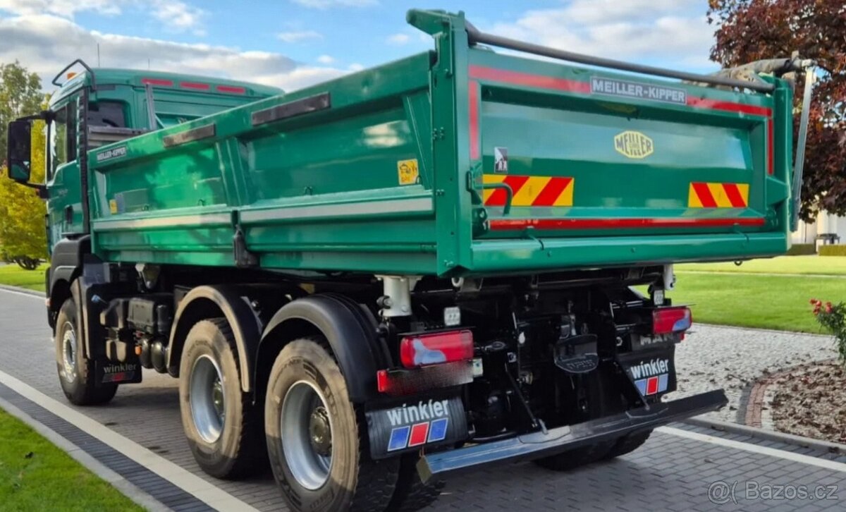 MAN TGS 26.480 - 6x4 – Meiller S3 + Bordmatik - 6