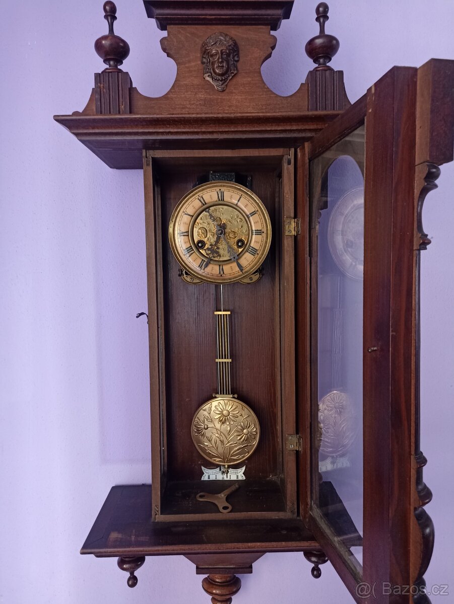 Starožitné nástěnné hodiny - 6