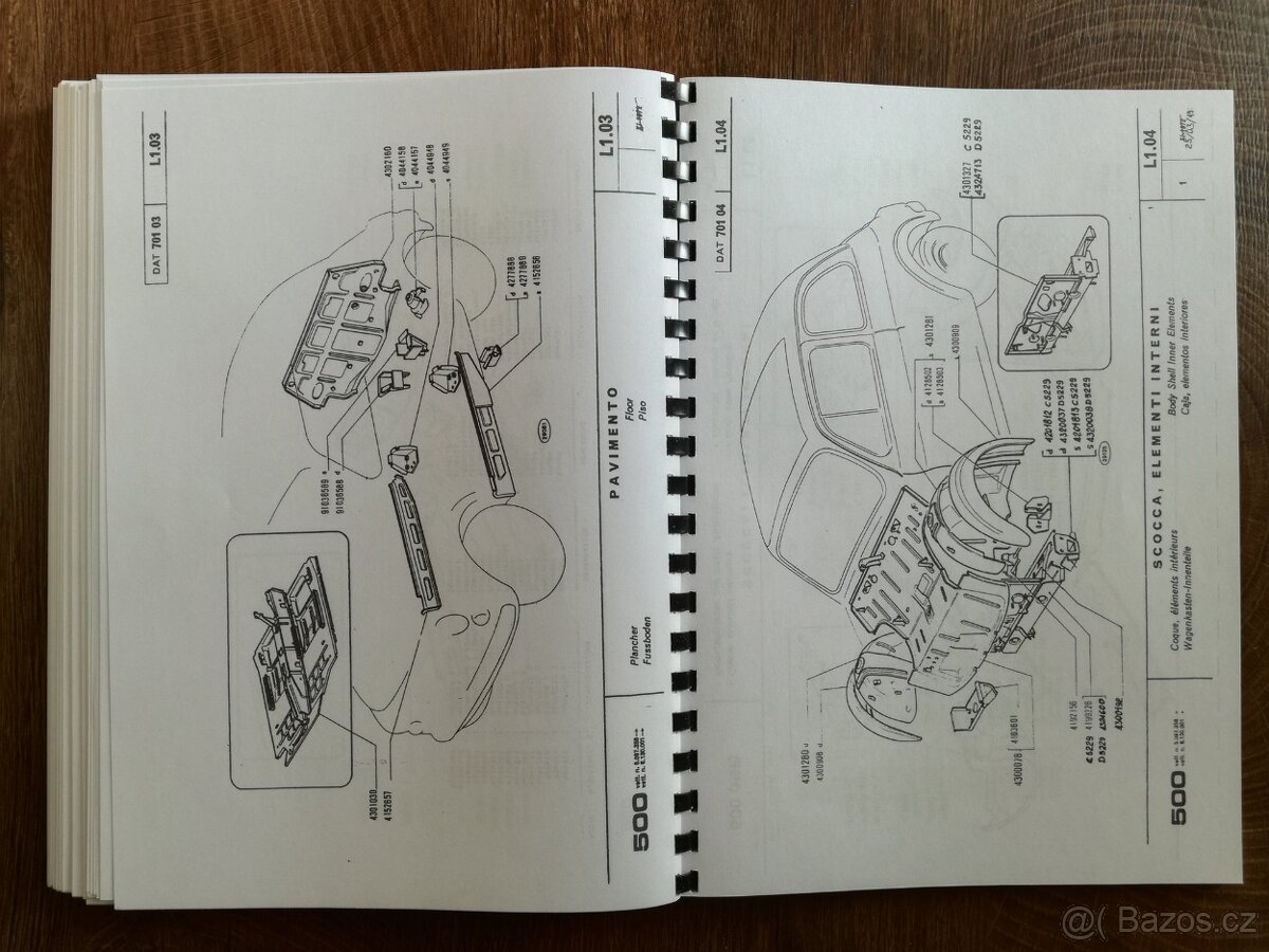 Katalog dílů Fiat 500 (110F) - 6