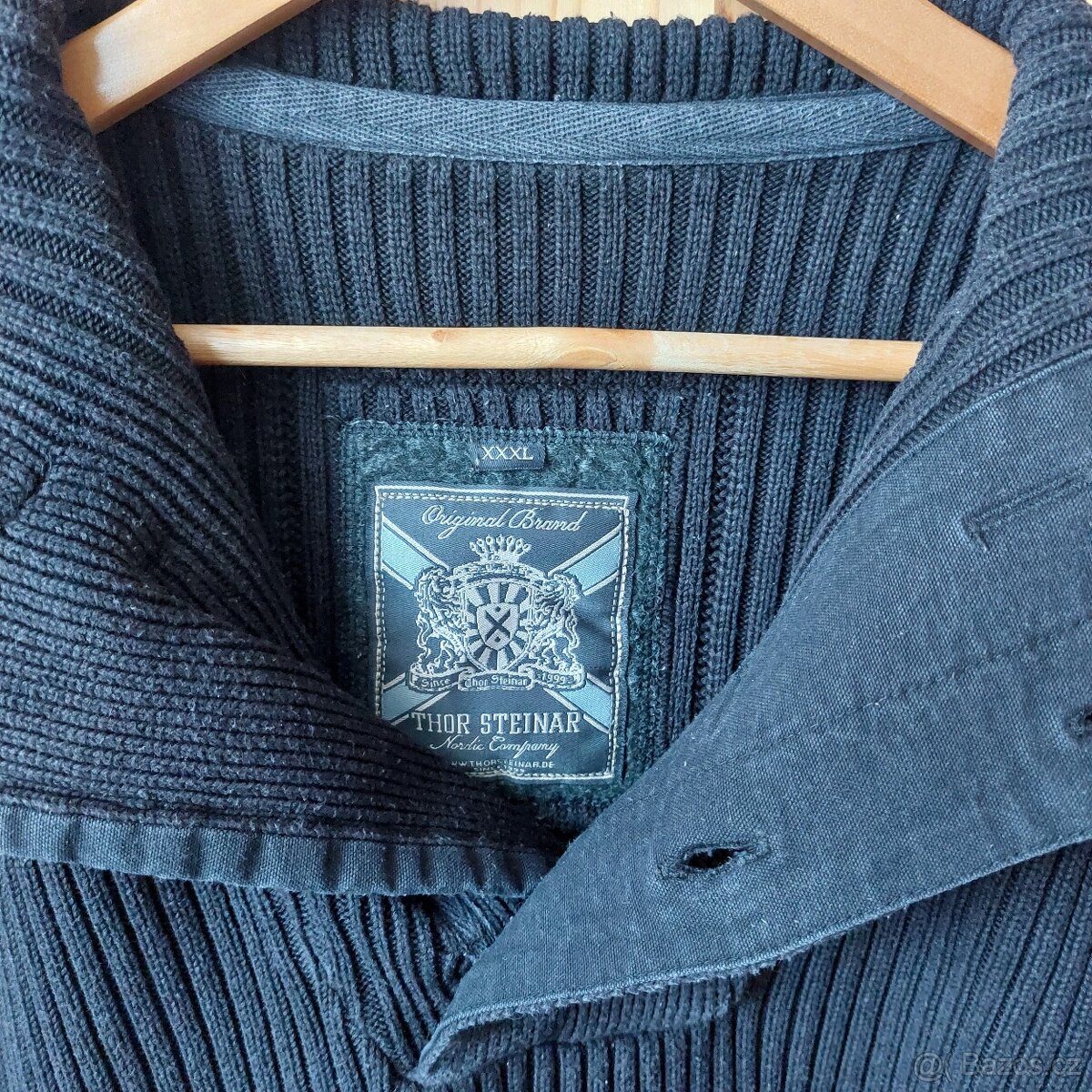 Pánský svetr Thor Steinar Jotunheim, černý XXXL - 6