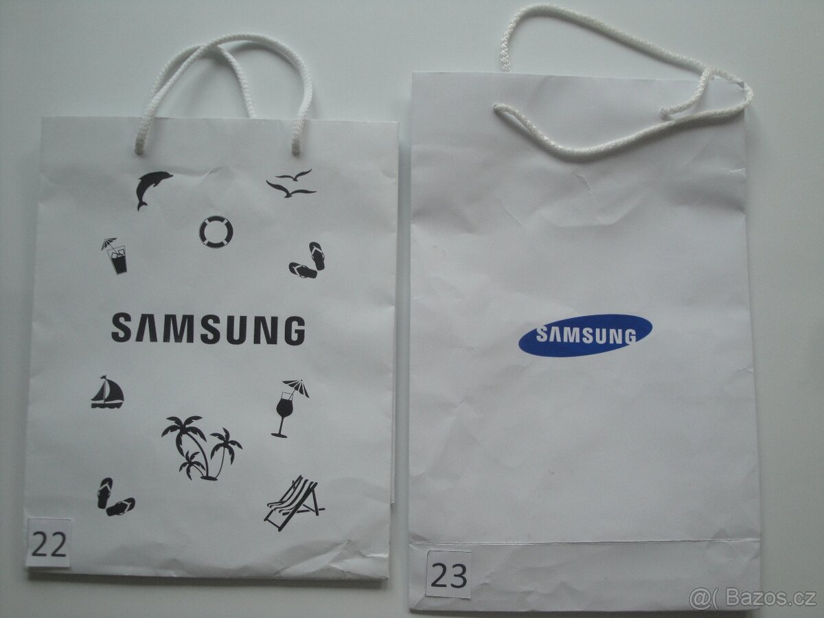 Papírové, dárkové, vánoční tašky - 6