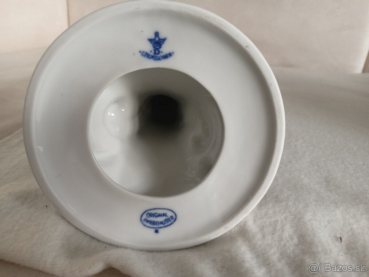 Krásný zdobný svícen originální Cibulak 1983 - 6