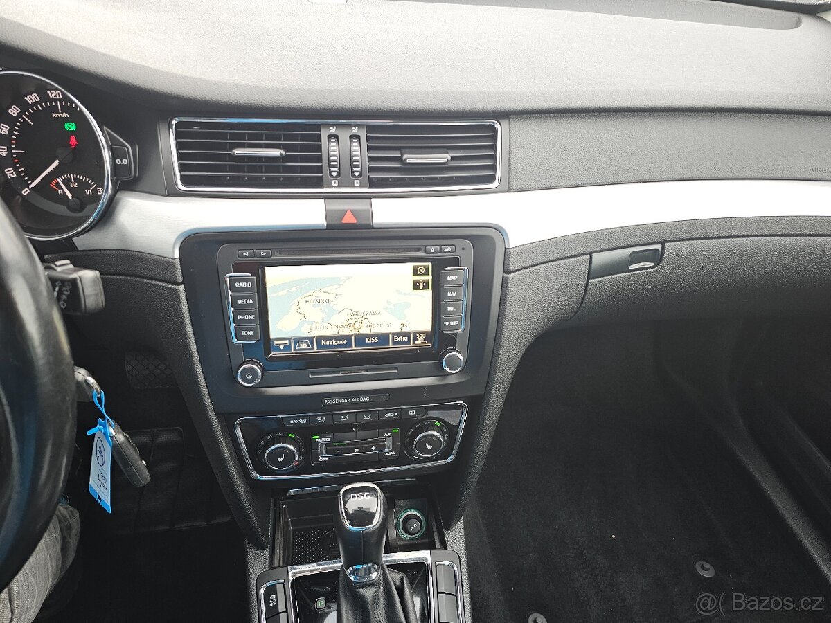 Superb II 2,0 TDi 103KW FL DSG 2015 ALU, Dig. klima, TZ, STK - 6