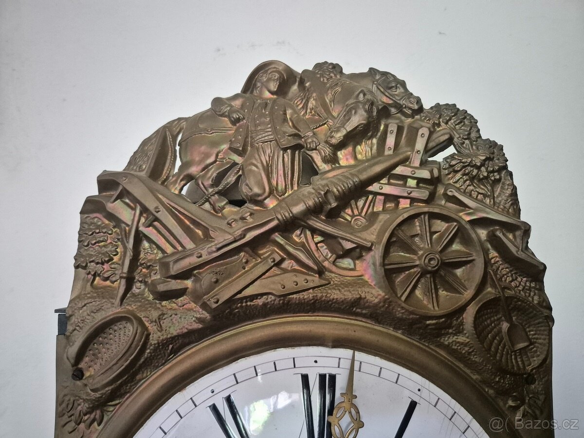 NÁSTĚNNÉ HODINY COMTOISE - FUNKČNÍ - 6