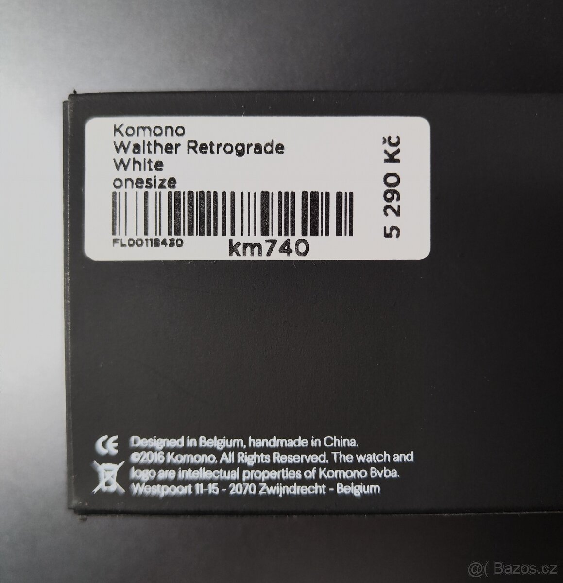 Komono Walther Retrograde - White - 6