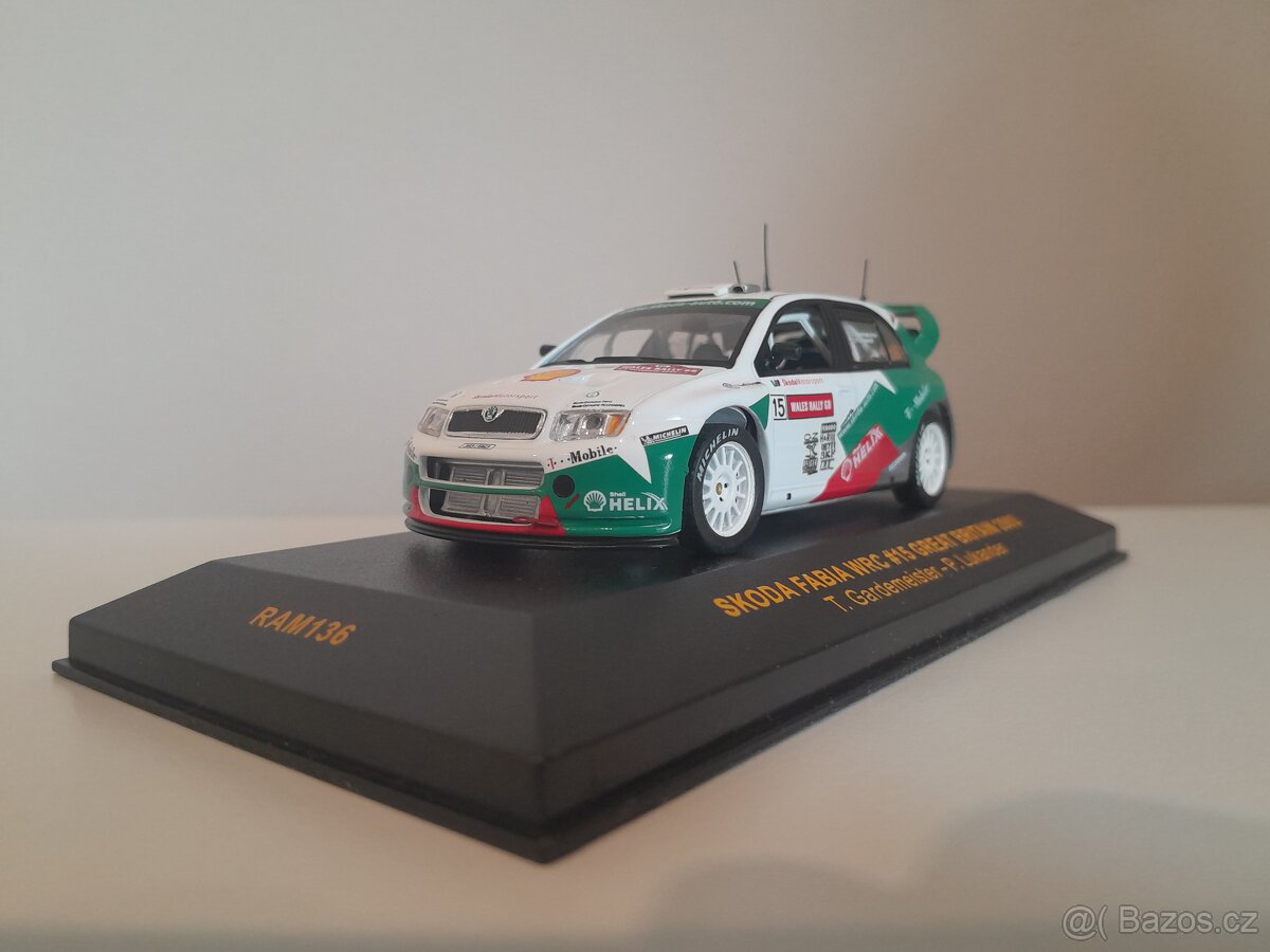model ŠKODA FABIA WRC IXO RAM196 RAM136 RAM172 RAM188 - 6