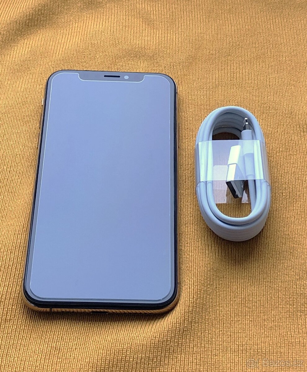 TOP STAV - Apple Iphone XS 64GB zlatý baterie 100% - 6
