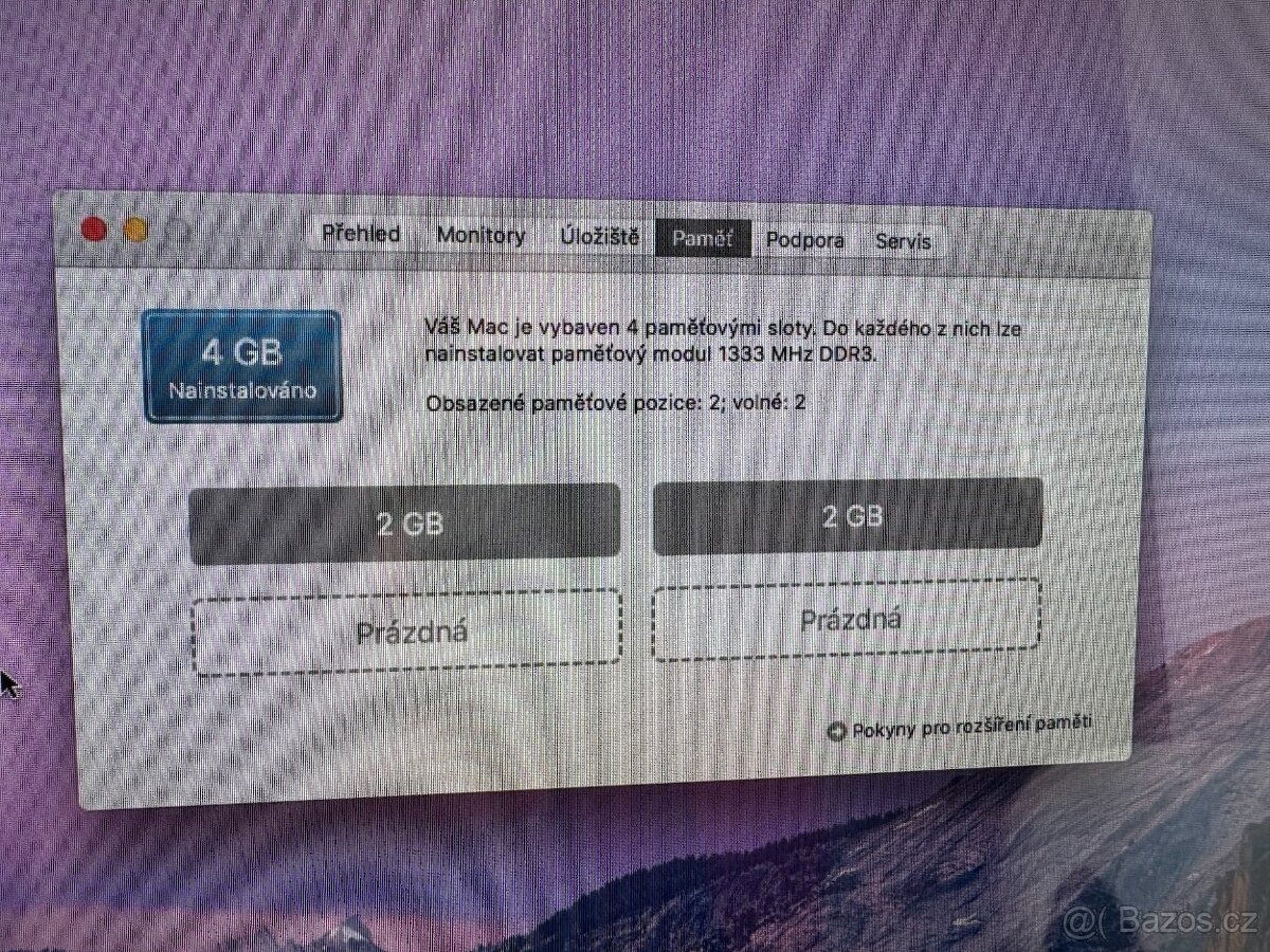 iMac 21,5" 2011 2,7 GHz Intel i5 4 GB RAM 1 TB HDD - 6