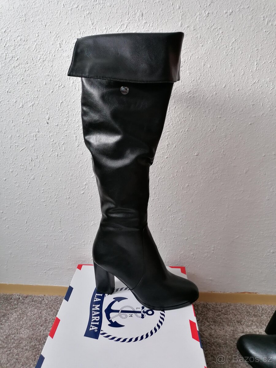 Kozačky nad kolena vel. 38 - 6