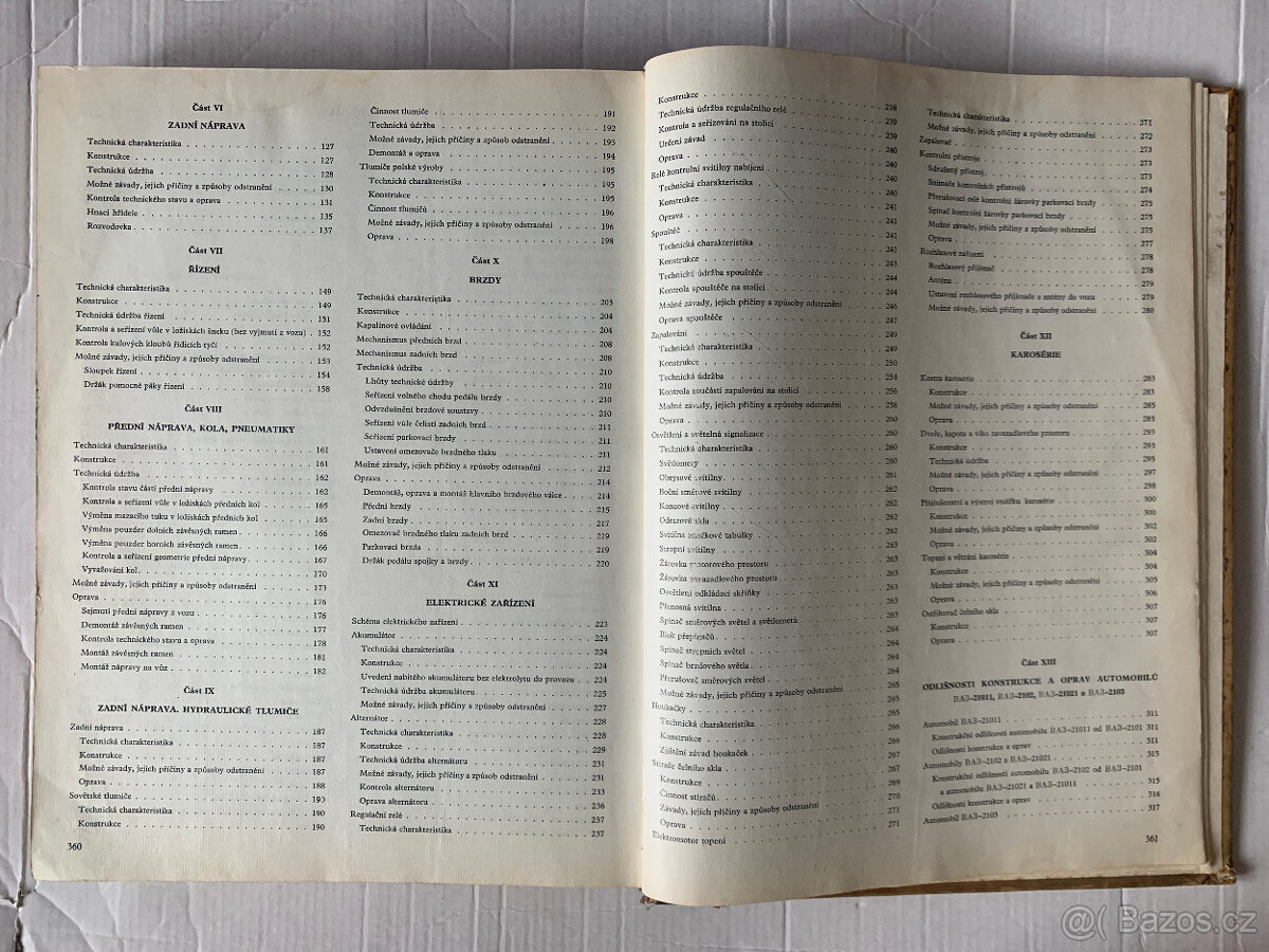 Lada VAZ 2101, 2102, 2103 - dílenská příručka - 6