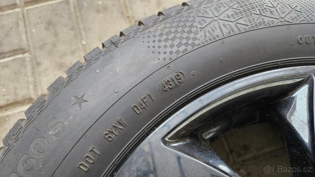 Zimní Sada Alu 5x108 205/60 R16 Continental - 6