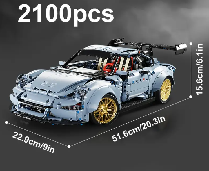 Porsche 911 model 1:14- LEGO kompatibilní - 6