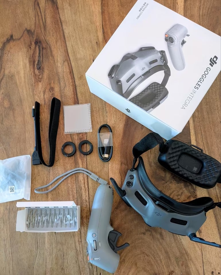 DJI Avata FPV dron + brýle Goggles + Controller 2 + 2× extra - 6