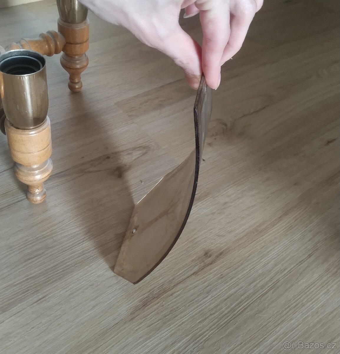 Starý retro lustr ZADARMO (bez skla) - 6