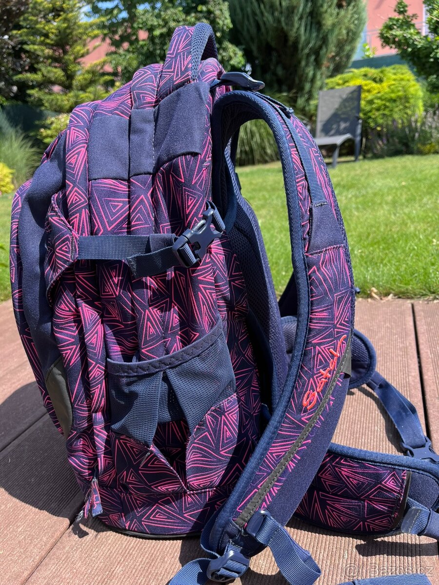 Studentský batoh Satch Pink Supreme - 6