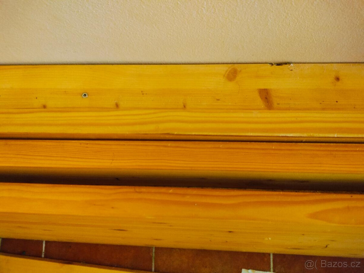 Dřevěná postel z masivu + el. rošty - 6