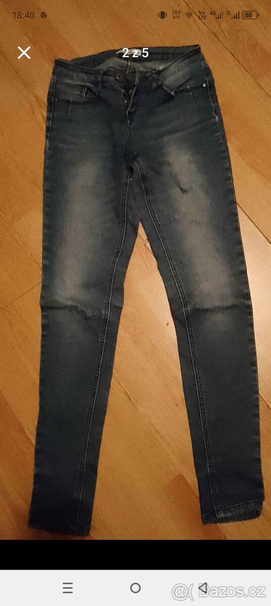 Prodám dámské rifle a pánské tepláky - 6