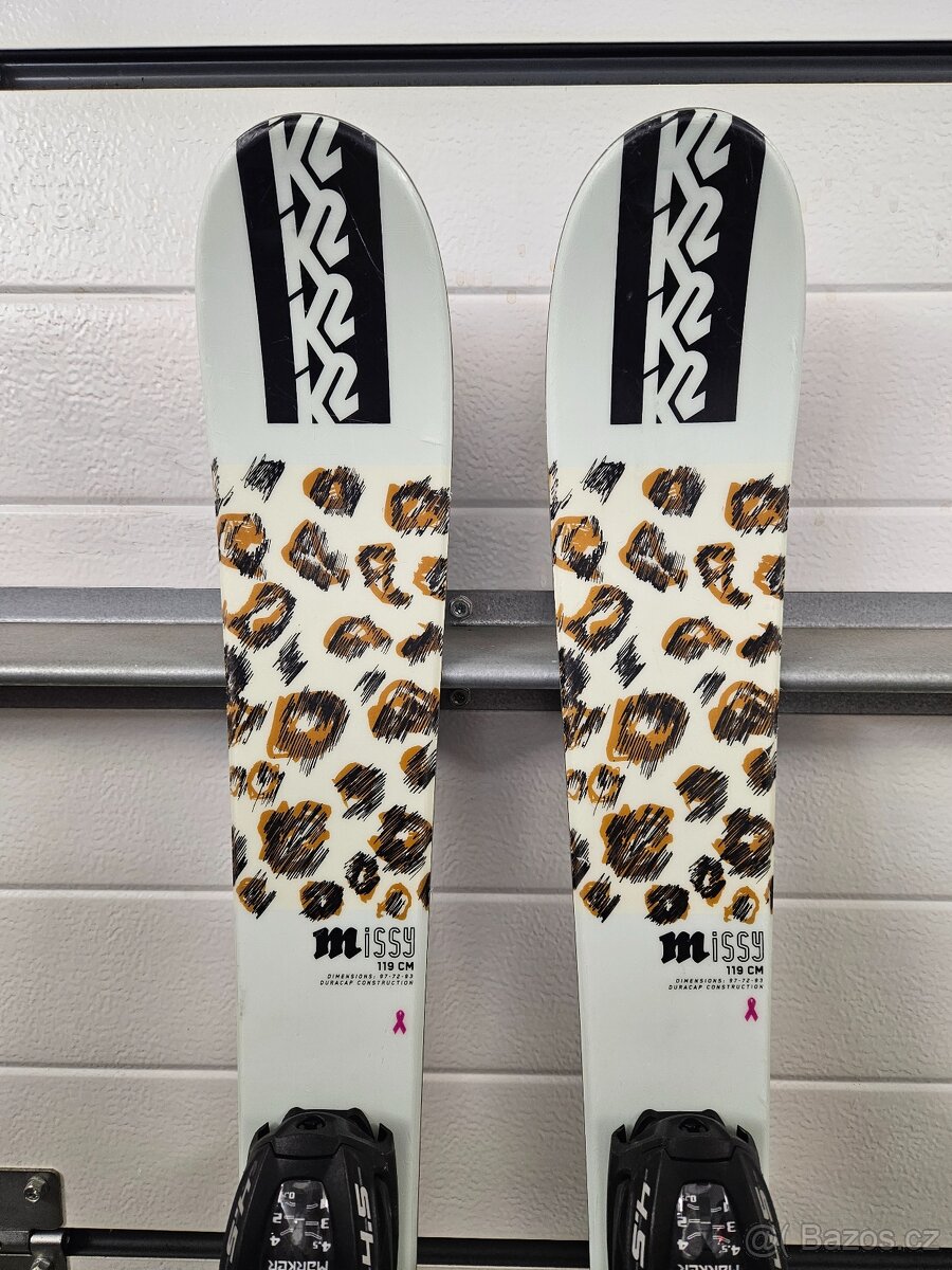 Freestyle / freeride lyze K2 Missy, twin tip, 119 cm - 6