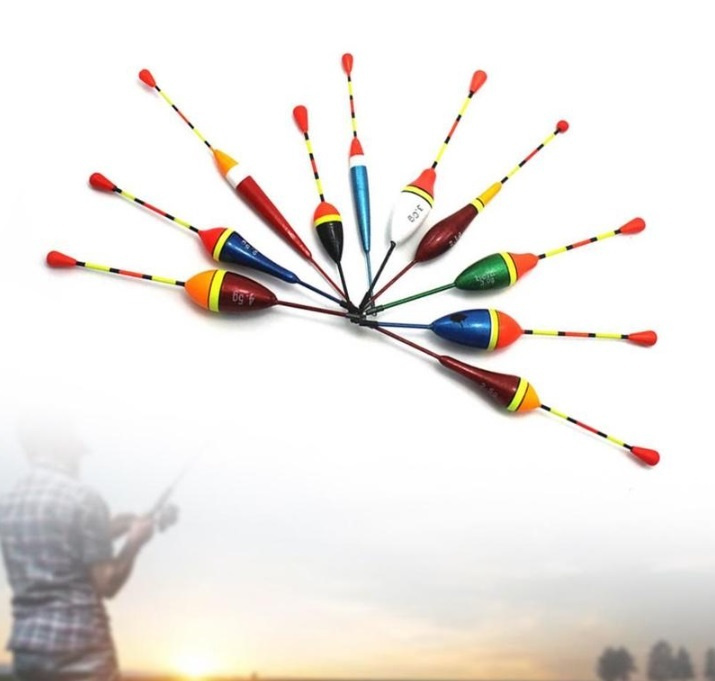 Rybolov - sada plavákov 10ks - 6