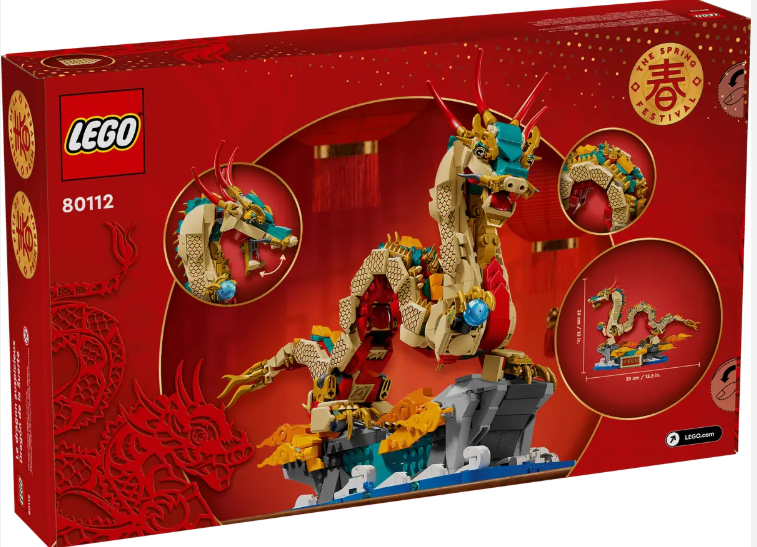 Nové LEGO 80112 Čínský drak - 6