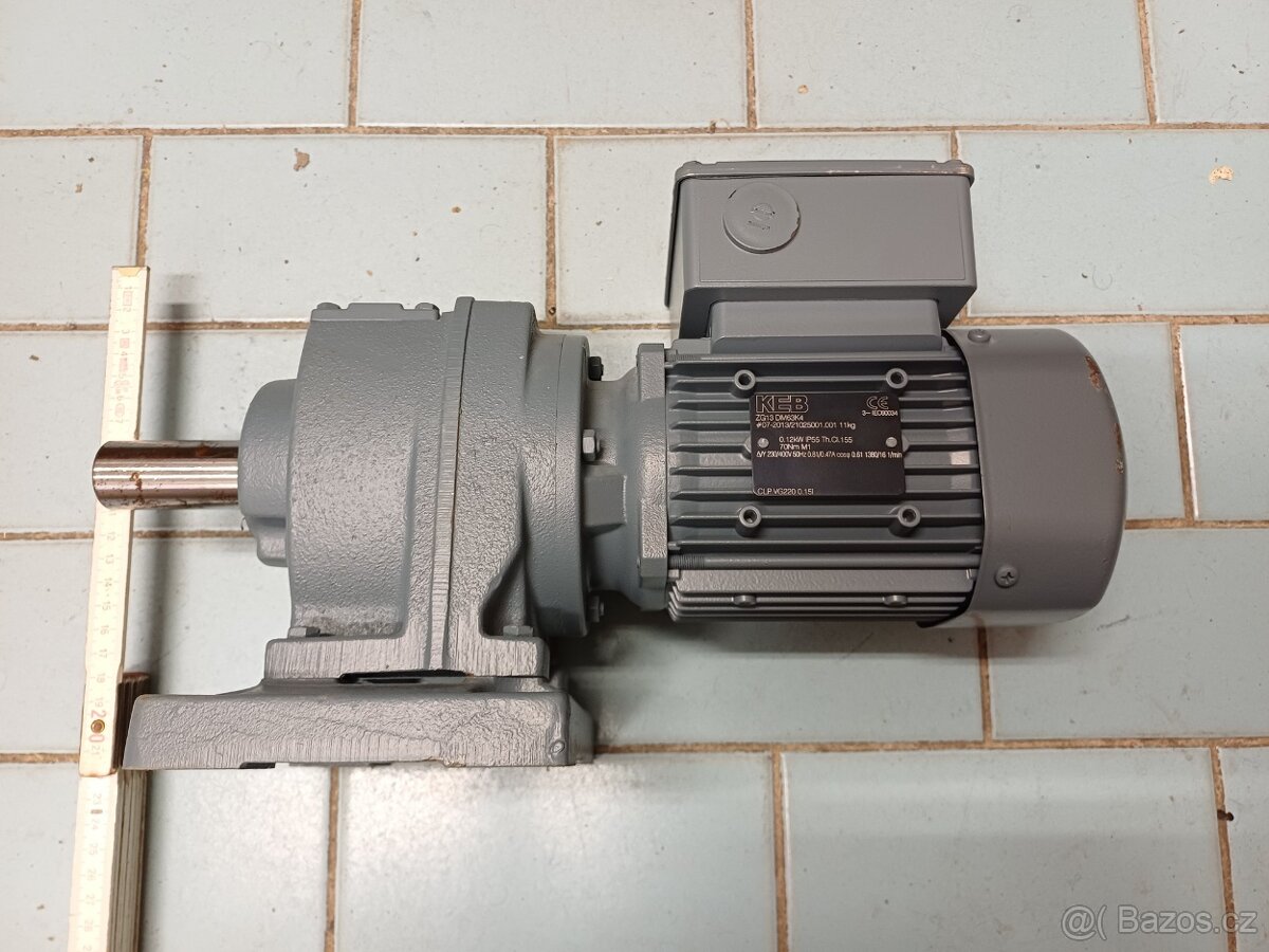 Nový elektromotor s převodovkou - 6