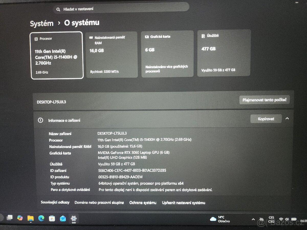 HP Victus 16 - 6