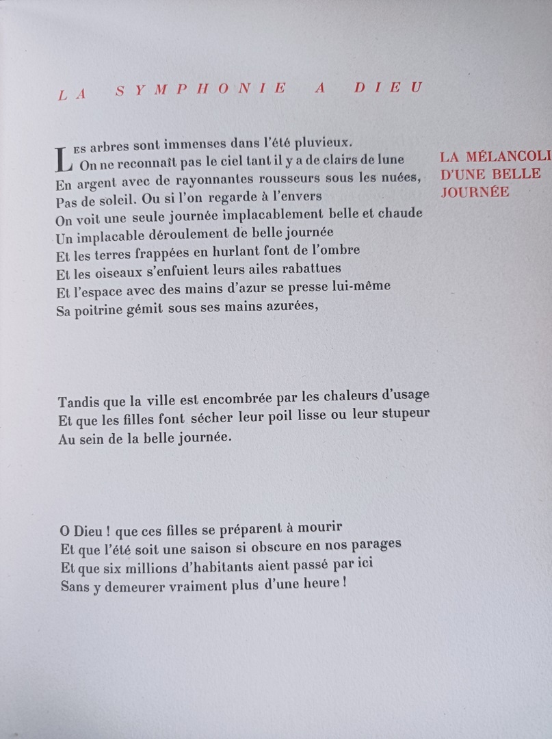 Šíma Josef - Sima Joseph - Jouve P.J. - LA SYMPHONIE À DIEU - 6