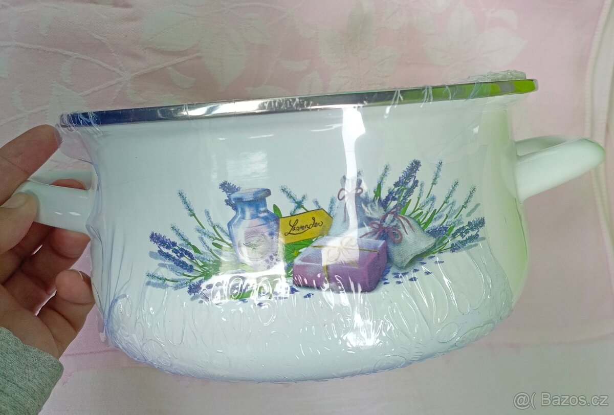 Hrnec nový smaltovaný - 6