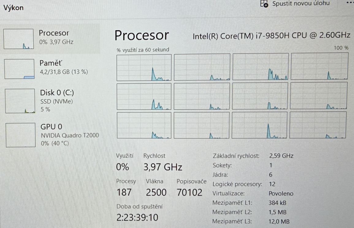 HP ZBook 15 G6 | i7 | 32G RAM | M2 512G | T2000 | - 6