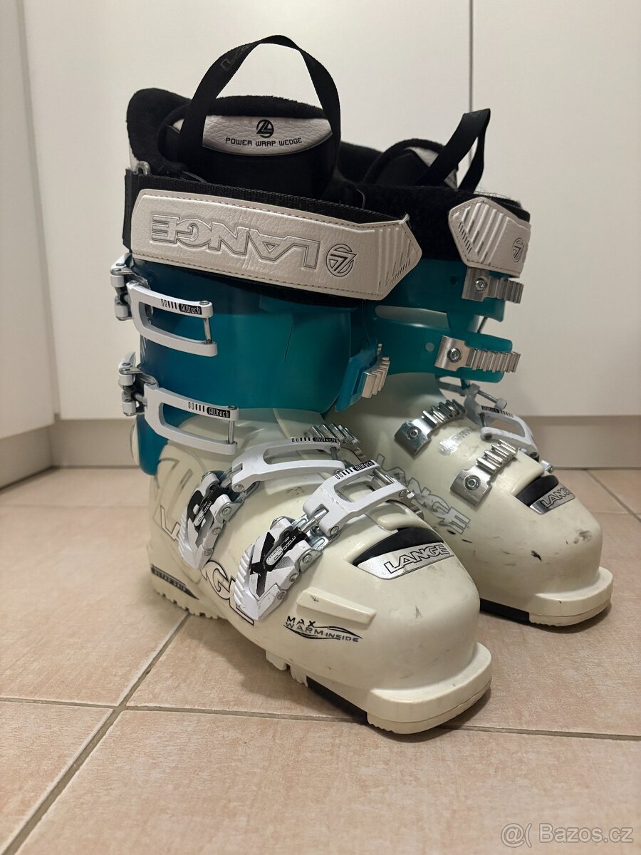 Dětský SET- lyže120, boty 22,5, hůlky 100 - 6