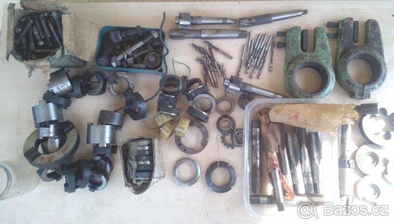 Díly,nástroje,držáky,soustružnické nože,frézy - 6