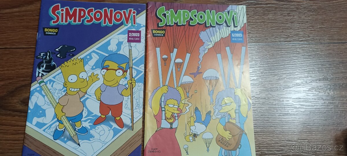 Časopisy Simpsonovi 2023 - 6