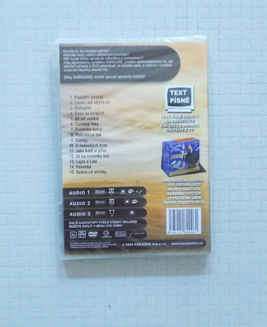 Tři nová DVD Karaoke - 6