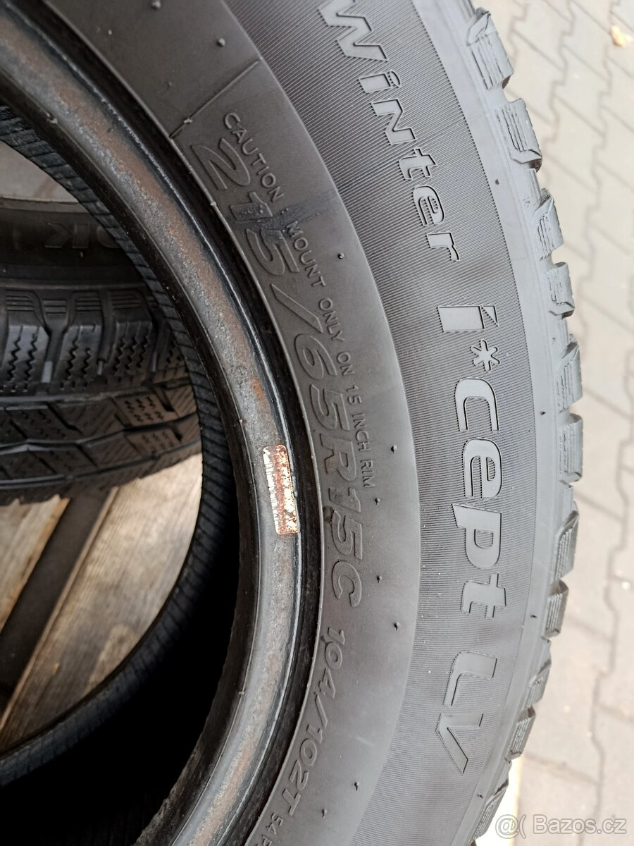 zimní pneu hankook 215/65/15 C - 6