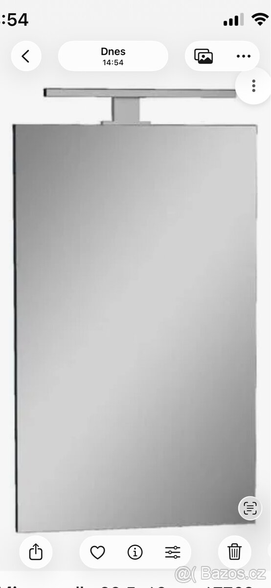 Zrcadlo s Led podsvícením Vidra - 6