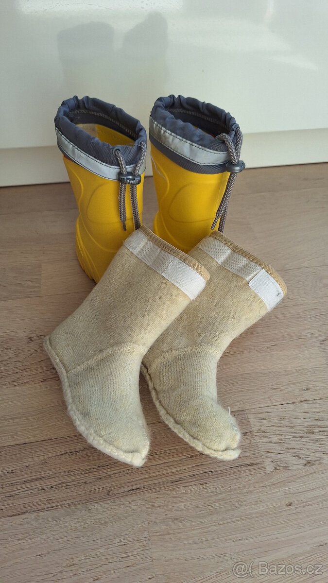 Demar dětské zateplené holínky MAMMUT vel.26/27 - 6