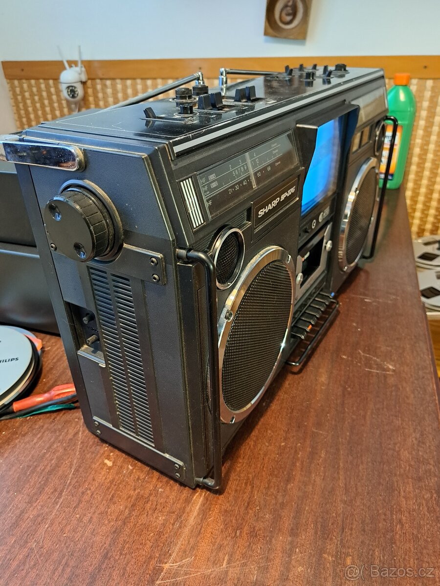 SHARP 5P-37G ohromný boombox plně funkční - 6