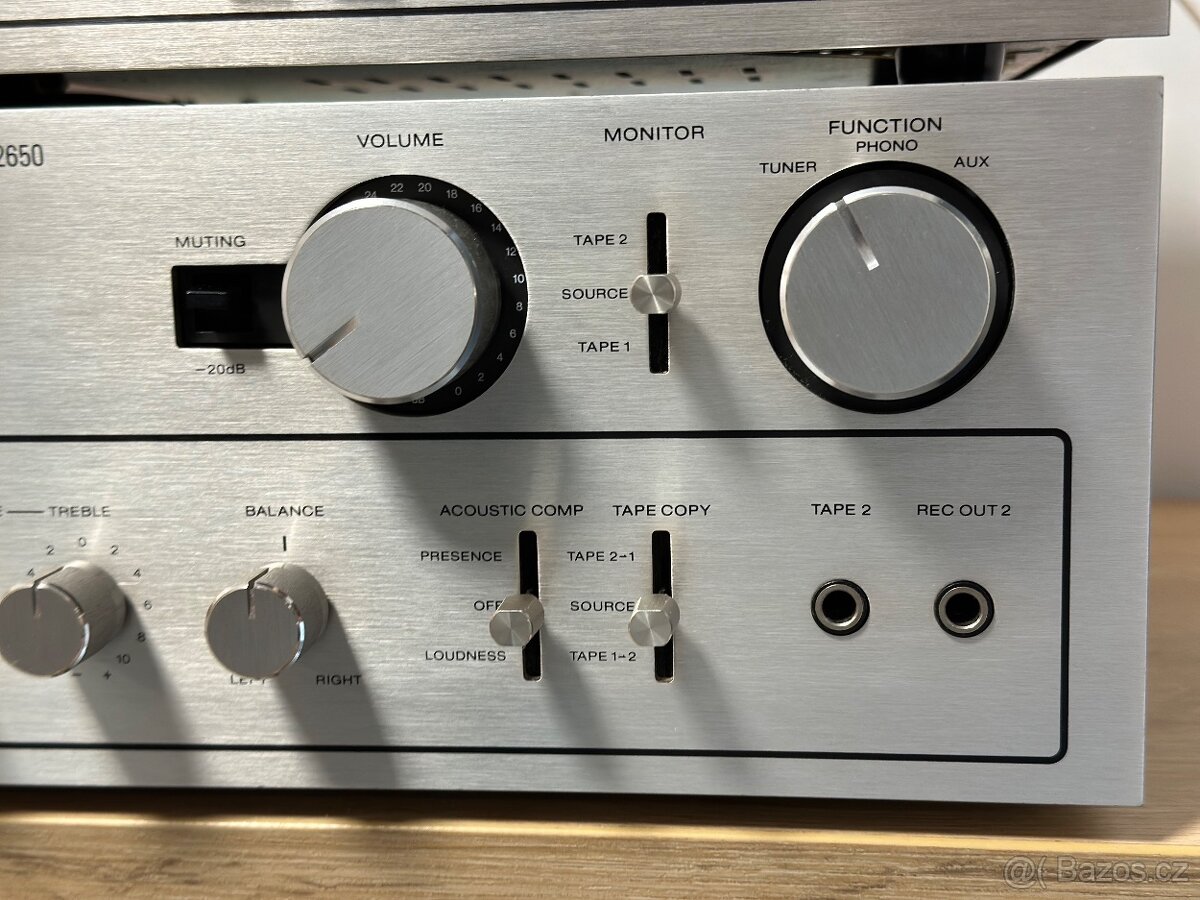 SONY TA-2650 + ST-2950F VINTAGE STEREO ZESILOVAČ - 6