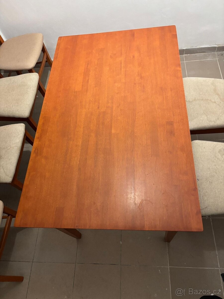 Jídelní stůl a 6x židle - 6