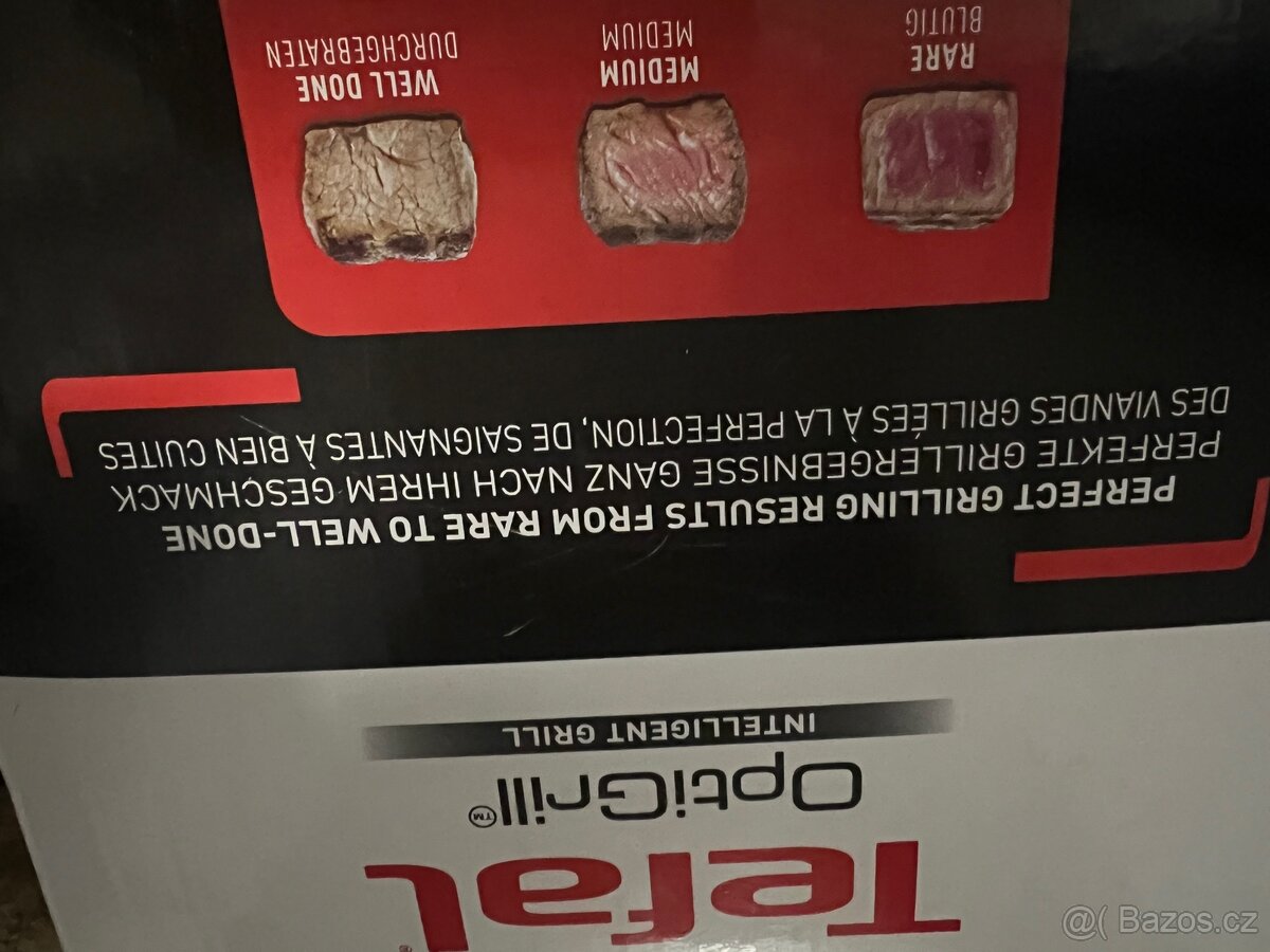 Gril TEFAL Opti Grill - Oreginál zabaleno NOVÝ PC 3.800 Kč - 6