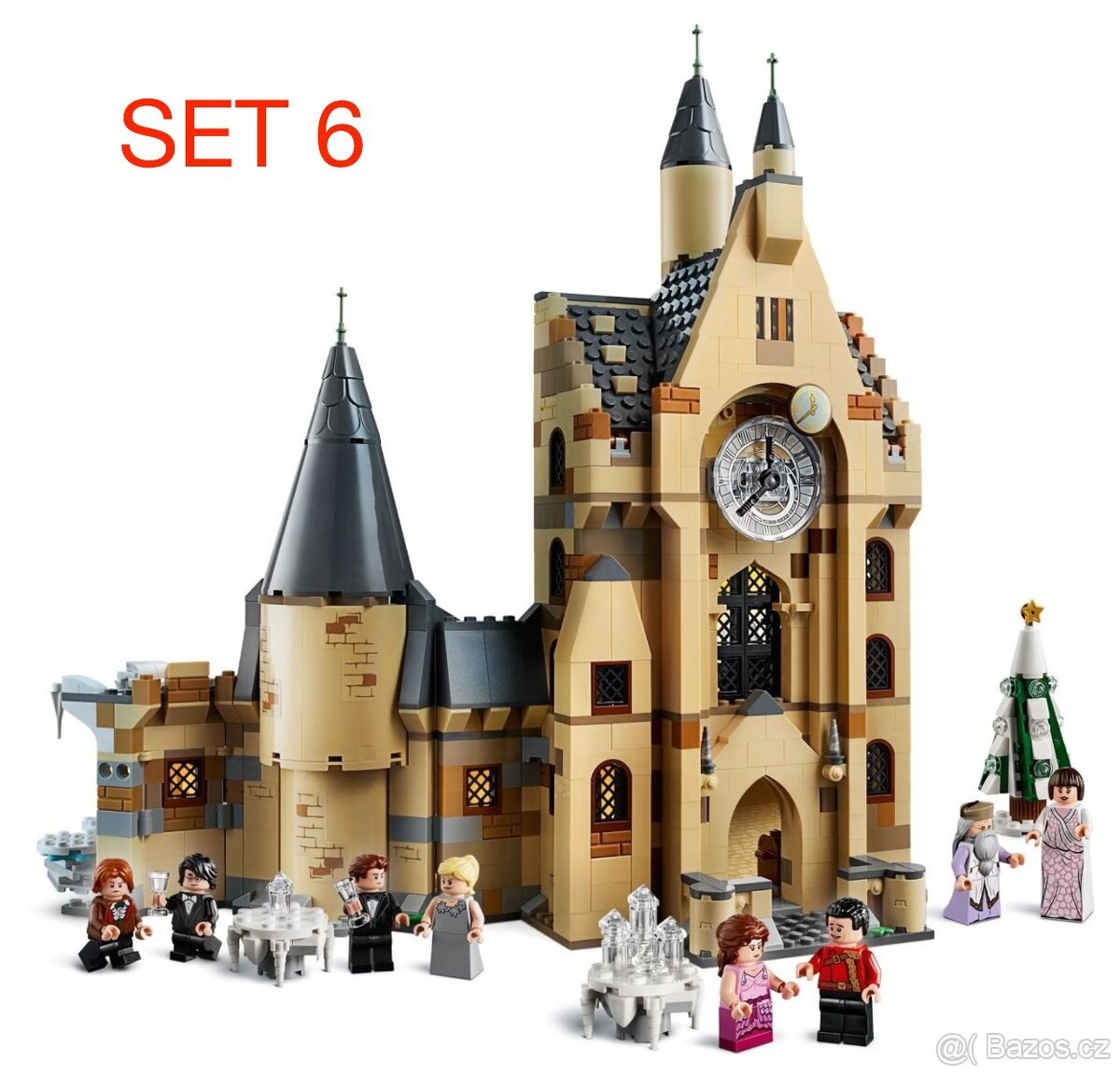 Harry Potter stavebnice 3 + figúrky - typ lego - nové - 6