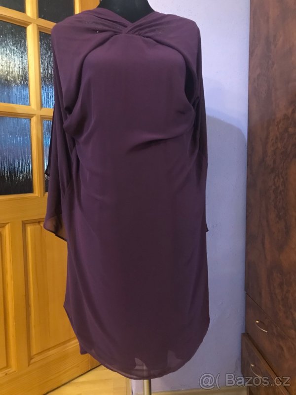 Šifonové elegantní šaty vel.36 - 6