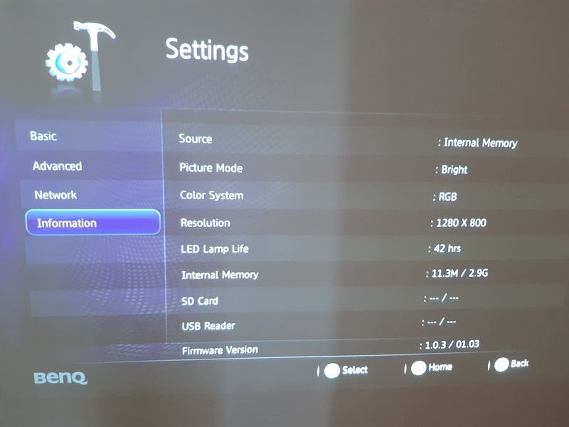 Dataprojektor BENQ Joybee GP3 - 6