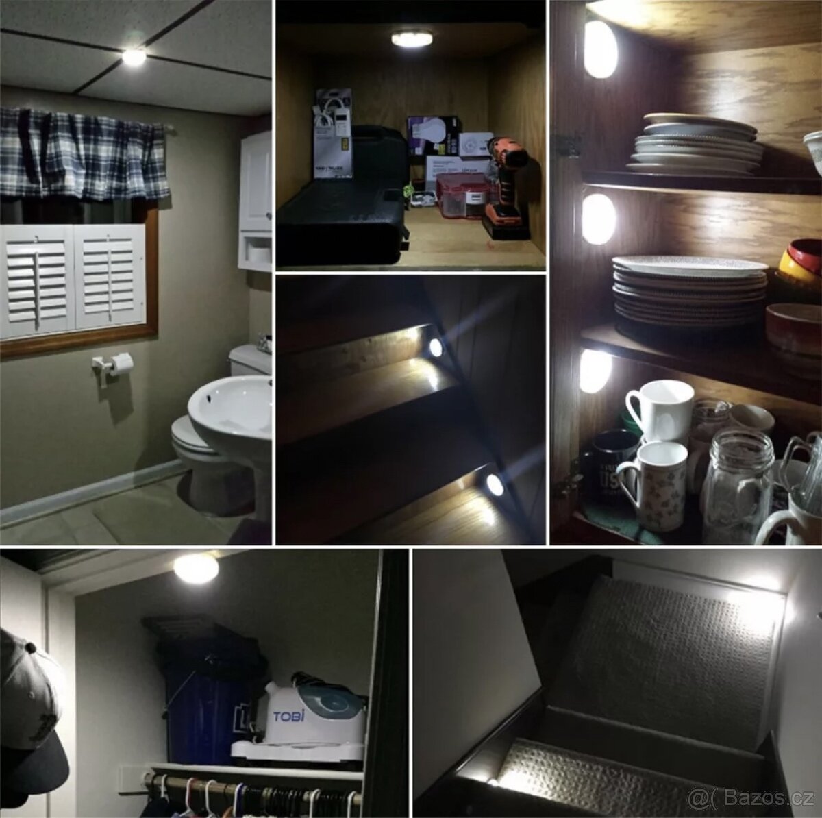 LED světlo senzor AAA - 6