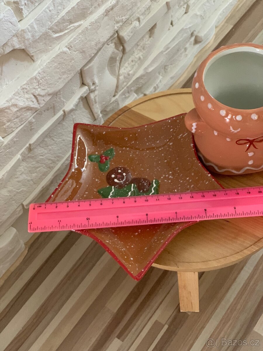 Set 2 Vánoční hrnek + talířek - 6