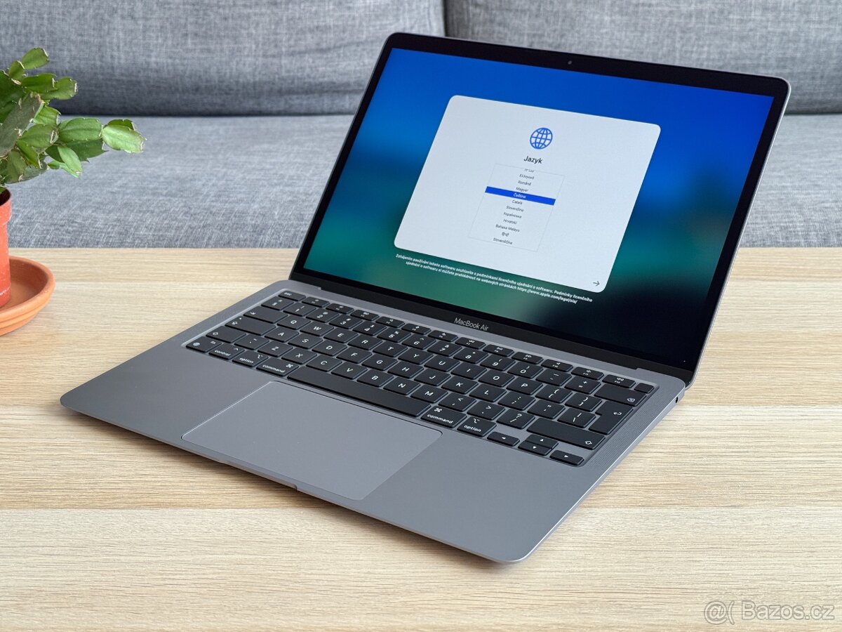 13" MacBook Air M1 - 8GB RAM/128GB SSD, TOP STAV, 100% BAT - 6