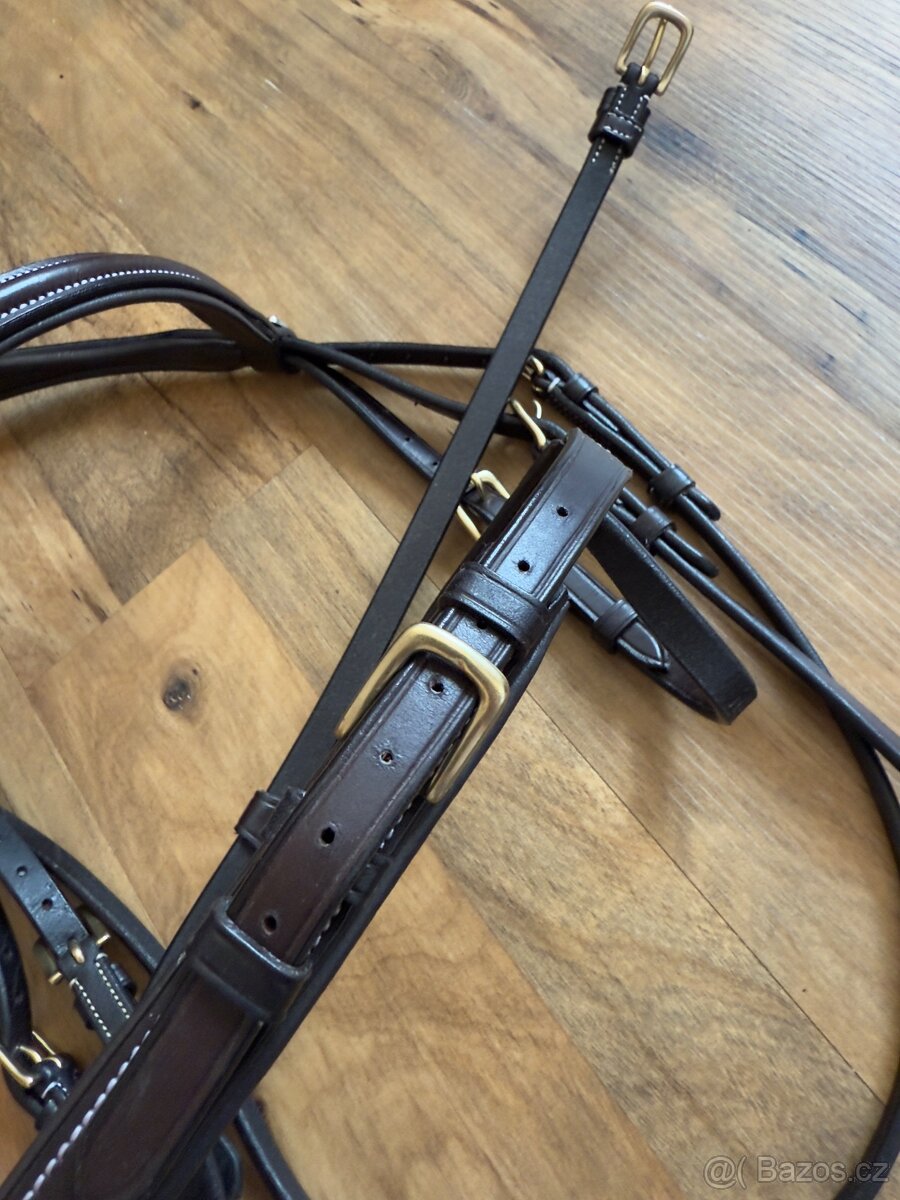 Uzdecka Euroriding full hneda - 6