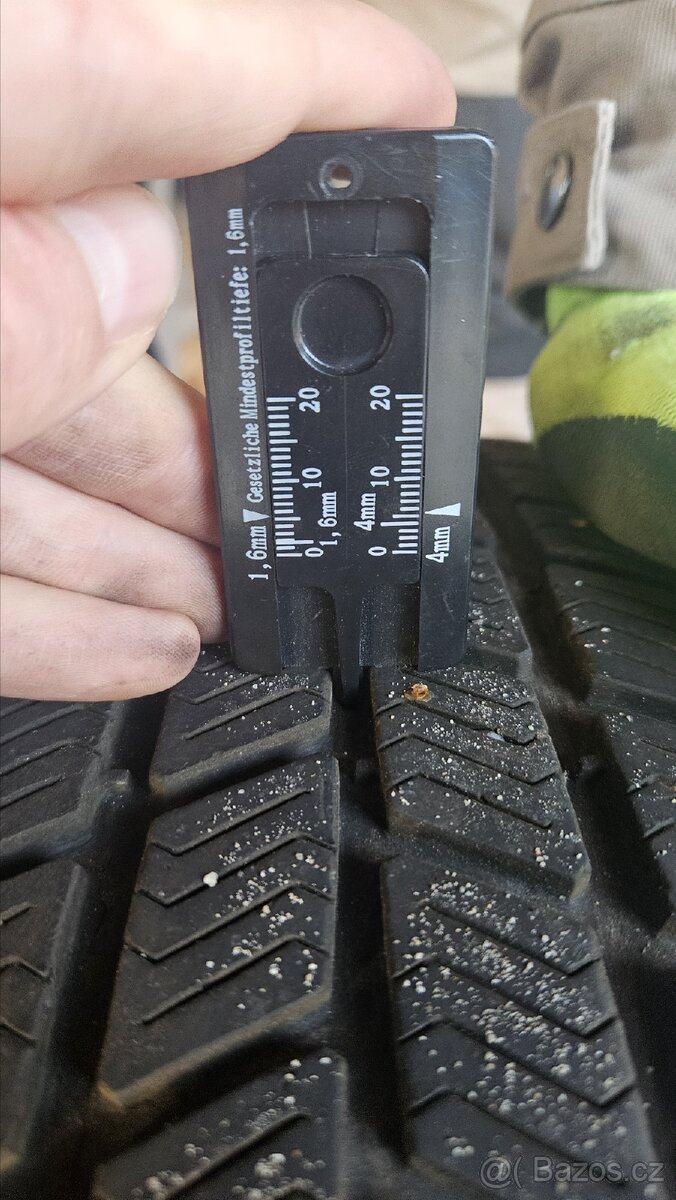 Zimní pneumatiky na dojetí 195/65 R15 - 6